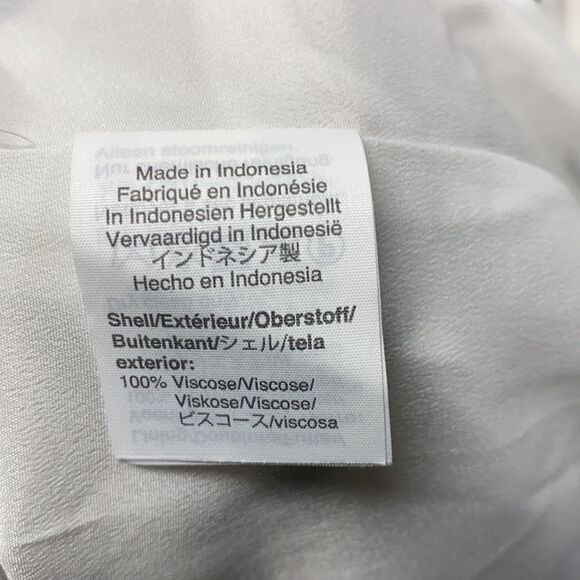 J. Crew White & Black Polka Dot Ruffle Front Dress Size 8 Tall - Picture 8 of 9